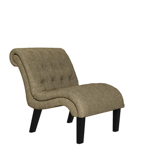 Lounge-Sessel mit Leinenbezug