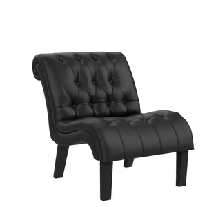 Lounge-Sessel mit Leinenbezug